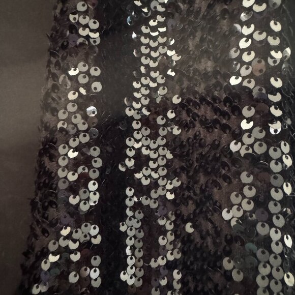 Michael Stars Black Sequin Jacket never worn size Small - Picture 3 of 4